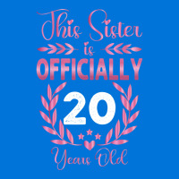 20th Birthday Gift For Sister 20 Years Old Graphic T-shirt | Artistshot