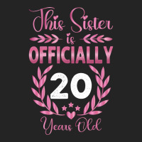 20th Birthday Gift For Sister 20 Years Old 3/4 Sleeve Shirt | Artistshot