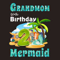 Cute Mermaid Grandmom Of The 2nd Birthday Cool Tank Top | Artistshot