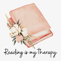 Reading Is My Therapy 63 Ladies Fitted T-shirt | Artistshot