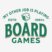 My Other Job Is Playing Board Games Stars Adjustable Cap | Artistshot