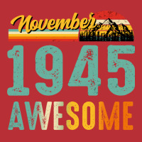 November 1945 Birthday Gift  Vintage November 1945 T-shirt | Artistshot