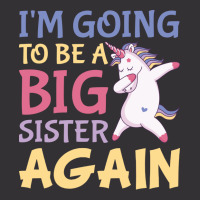 Im Going To Be A Big Sister Again Unicorn Vintage Hoodie And Short Set | Artistshot