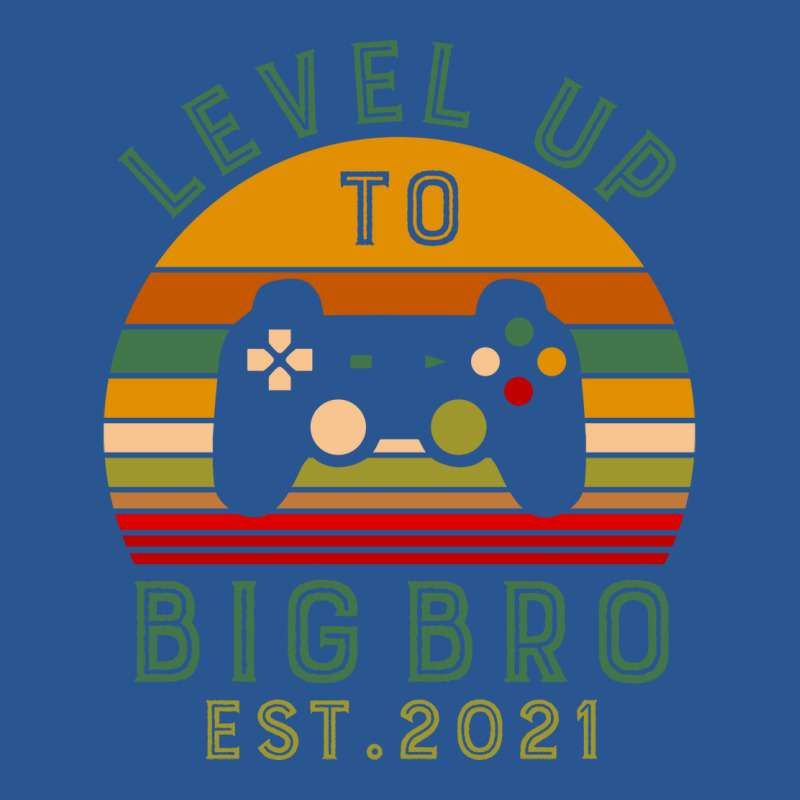 Leveled Up To Big Bro Est 2021 Promoted To Big Bro T-shirt | Artistshot