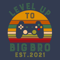 Leveled Up To Big Bro Est 2021 Promoted To Big Bro V-neck Tee | Artistshot