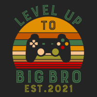 Leveled Up To Big Bro Est 2021 Promoted To Big Bro 3/4 Sleeve Shirt | Artistshot