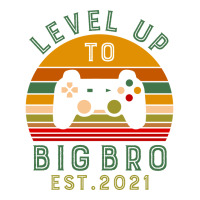 Leveled Up To Big Bro Est 2021 Promoted To Big Bro Men's T-shirt Pajama Set | Artistshot