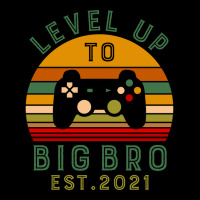 Leveled Up To Big Bro Est 2021 Promoted To Big Bro Men's Long Sleeve Pajama Set | Artistshot