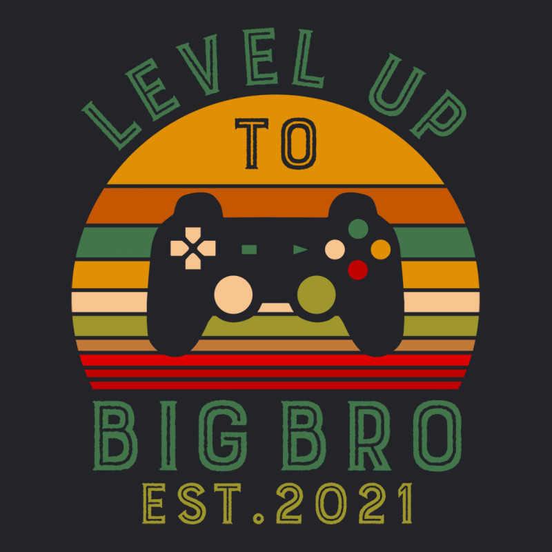 Leveled Up To Big Bro Est 2021 Promoted To Big Bro Lightweight Hoodie | Artistshot