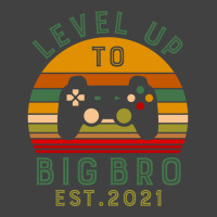 Leveled Up To Big Bro Est 2021 Promoted To Big Bro Vintage T-shirt | Artistshot