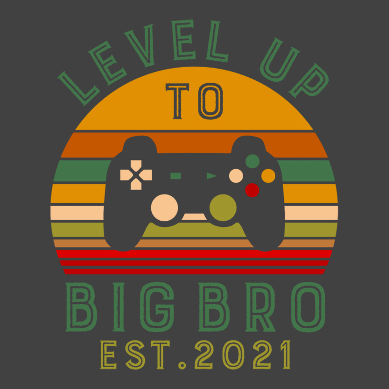 Leveled Up To Big Bro Est 2021 Promoted To Big Bro Vintage T-shirt | Artistshot