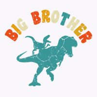 Promoted To Big Brother Dinosaur Gift Big Bro Tank Top | Artistshot