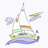 Sailboat Boy T-shirt | Artistshot