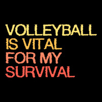 Volleyball Is Vital For My Survival Vintage Adjustable Cap | Artistshot