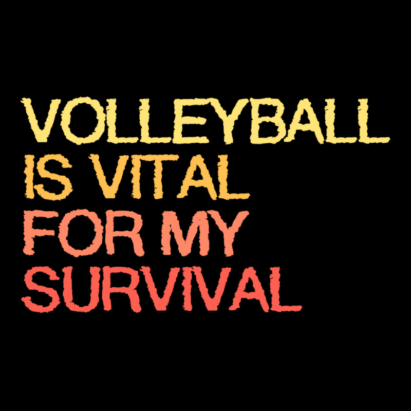 Volleyball Is Vital For My Survival Vintage Adjustable Cap by kolomicoricon | Artistshot