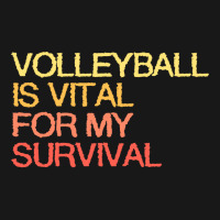 Volleyball Is Vital For My Survival Vintage Flannel Shirt | Artistshot