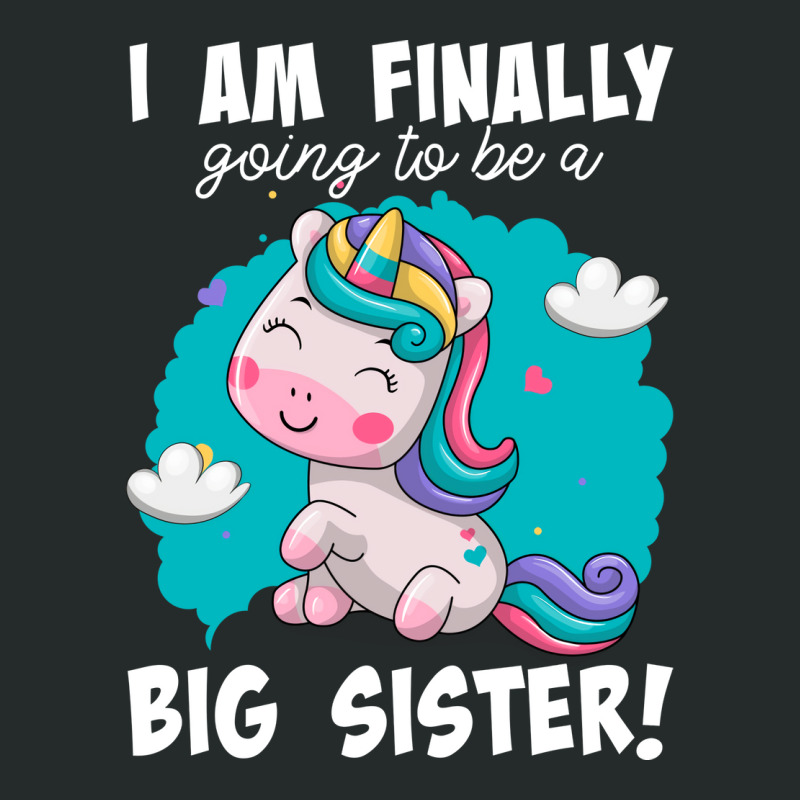 Im Finally Going To Be A Big Sister Announcement 2 Women's Triblend Scoop T-shirt by bakieedug | Artistshot