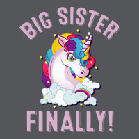 Big Sister Finally Cute Unicorn Ladies Fitted T-shirt | Artistshot