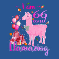 I Am 66 Years Old And Llamazing 66th Llama Birthda T-shirt | Artistshot