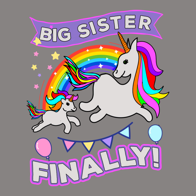 Big Sister Finally Unicorn Adjustable Cap by hacongurel | Artistshot