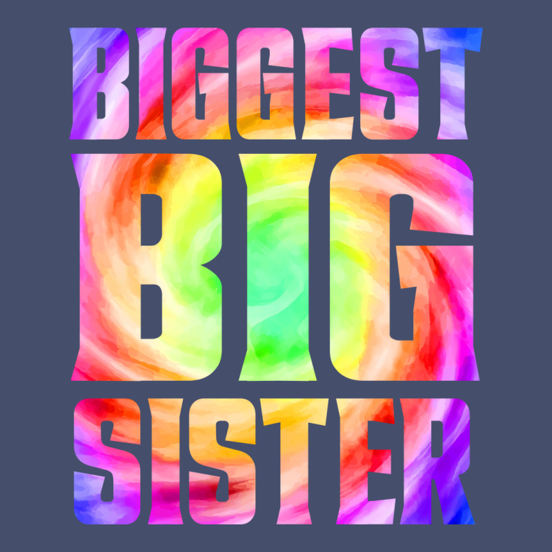 Big Sister Again Funny Tie Dye Biggest Big Sister Vintage Short by amorajankuk | Artistshot