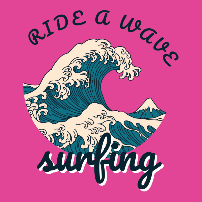 Ride A Wave Surfing Aesthetic T-Shirt by blumenrubanq | Artistshot