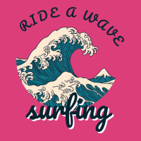 Ride A Wave Surfing Aesthetic Unisex Hoodie | Artistshot