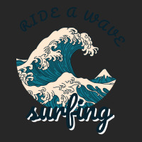 Ride A Wave Surfing Aesthetic Men's T-shirt Pajama Set | Artistshot