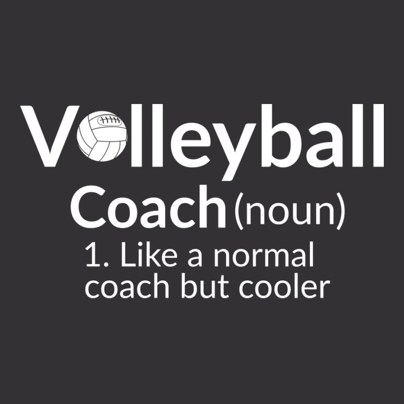 Volleyball Coach Humor Vintage Hoodie | Artistshot