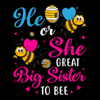 He Or She Great Big Sister To Bee Gender Reveal Pa Legging | Artistshot