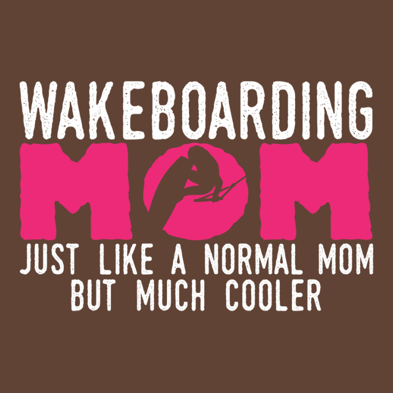 Wakeboarding Mom Joke Wakeboarder Mother Yellow T-shirt | Artistshot