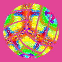 Volleyball Tie Dye Rainbow Trippy Hippie Style Mus T-shirt | Artistshot