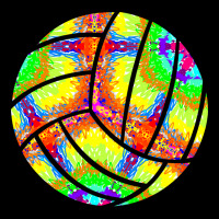 Volleyball Tie Dye Rainbow Trippy Hippie Style Mus Zipper Hoodie | Artistshot