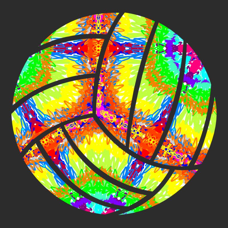 Volleyball Tie Dye Rainbow Trippy Hippie Style Mus Exclusive T-shirt by huccenvtasv | Artistshot