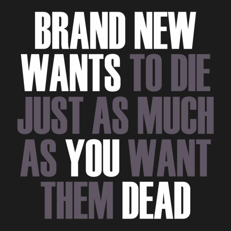 Brand New Wants To Die Just As Much As You Want Th Hoodie & Jogger set by buddoxhardoe | Artistshot