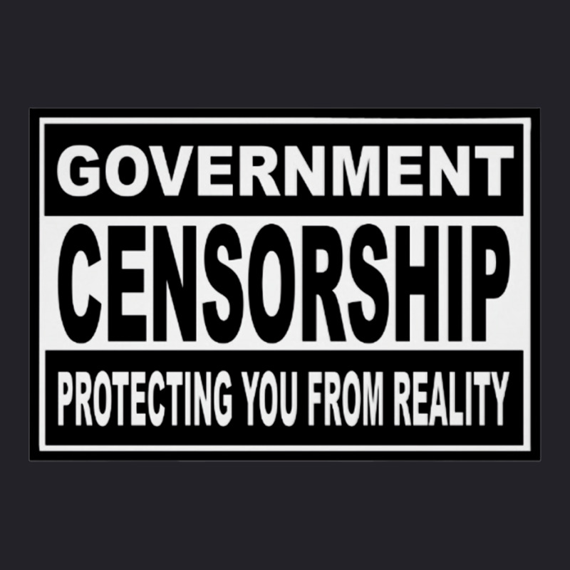 Government Censorship   Protecting You From Realit Unisex Sherpa-Lined Denim Jacket by buddoxhardoe | Artistshot