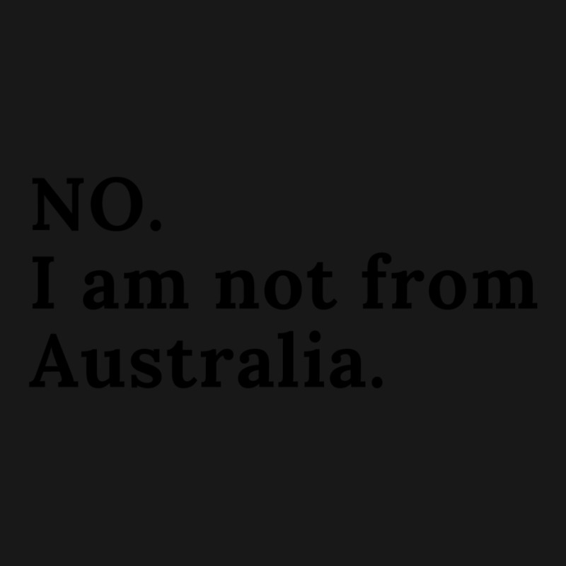 I Am Not From Australia  Kiwi Humor Flannel Shirt by mintoosaenanf | Artistshot