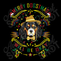 Merry Dogstmas Will Be Okay Merry Christmas, Funny Maternity Scoop Neck T-shirt | Artistshot