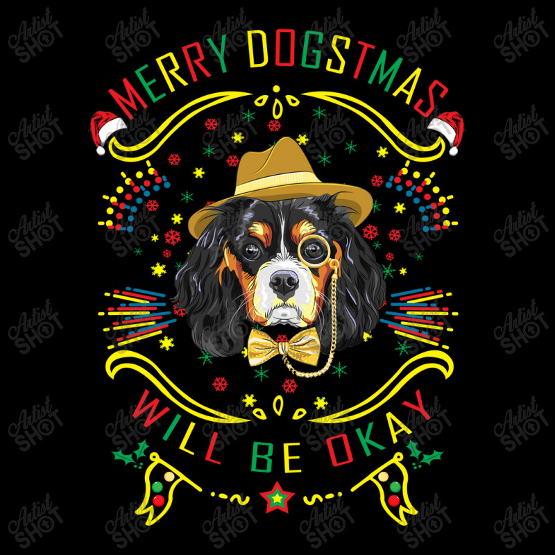 Merry Dogstmas Will Be Okay Merry Christmas, Funny Maternity Scoop Neck T-shirt by lorismerch | Artistshot