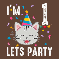 Lets Party 1st Birthday With Domestic Shorthair Cu T-shirt | Artistshot