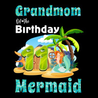 Cute Mermaid Grandmom Of The 11th Birthday Love Pocket T-shirt | Artistshot