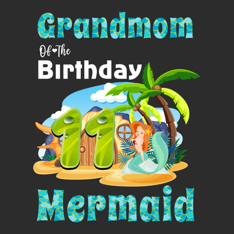 Cute Mermaid Grandmom Of The 11th Birthday Love Exclusive T-shirt | Artistshot