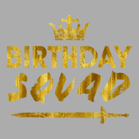 Happy Birthday Squad King Crown Sword Party Golden Men's T-shirt Pajama Set | Artistshot