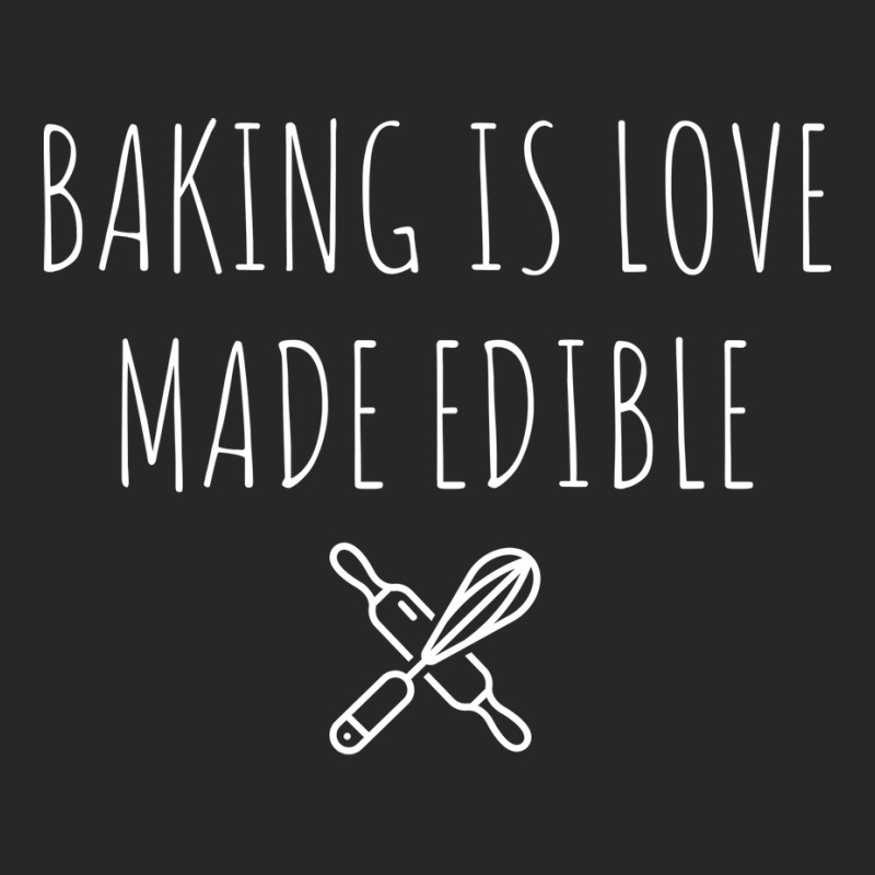 Baking Is Love Made Edible Funny Men's T-shirt Pajama Set by zeradyambaog | Artistshot