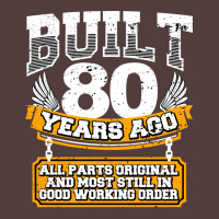 Funny 80th Birthday  Vintage Built 80 Years Ago Jo Graphic T-shirt | Artistshot