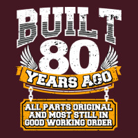 Funny 80th Birthday  Vintage Built 80 Years Ago Jo Unisex Hoodie | Artistshot