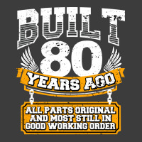 Funny 80th Birthday  Vintage Built 80 Years Ago Jo Men's Polo Shirt | Artistshot