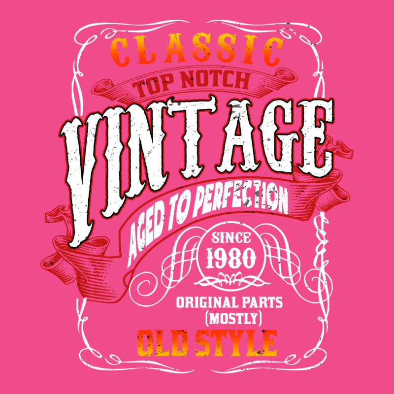 Vintage Birthday 1980 Aged To Perfection 1980 Birt Crewneck Sweatshirt | Artistshot