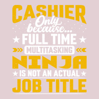 Cashier Job Title Funny Bank Clerk Banker Ladies Fitted T-shirt | Artistshot