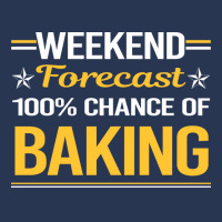 Weekend Forecast 100 Baking Bake Baker Red Ladies Denim Jacket | Artistshot